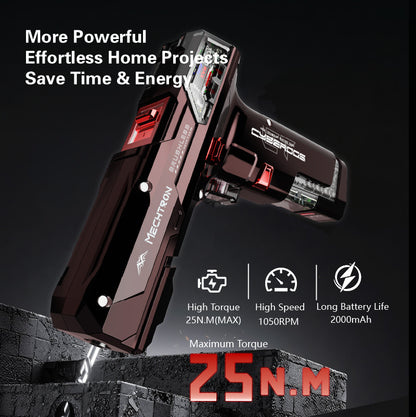 8V LI-ION AI 2 SPEED BRUSHLESS HAMMER DRILL (PRO)