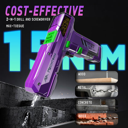 8V LI-ION 2 SPEED HAMMER DRILL (LITE)